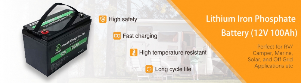 Lithium LiFePO4 battery pack 12V 100Ah manufacturer