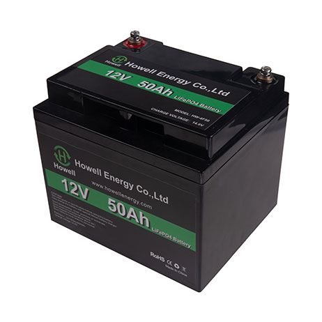 12V 50Ah LiFePO4 Lithium Battery Pack factory