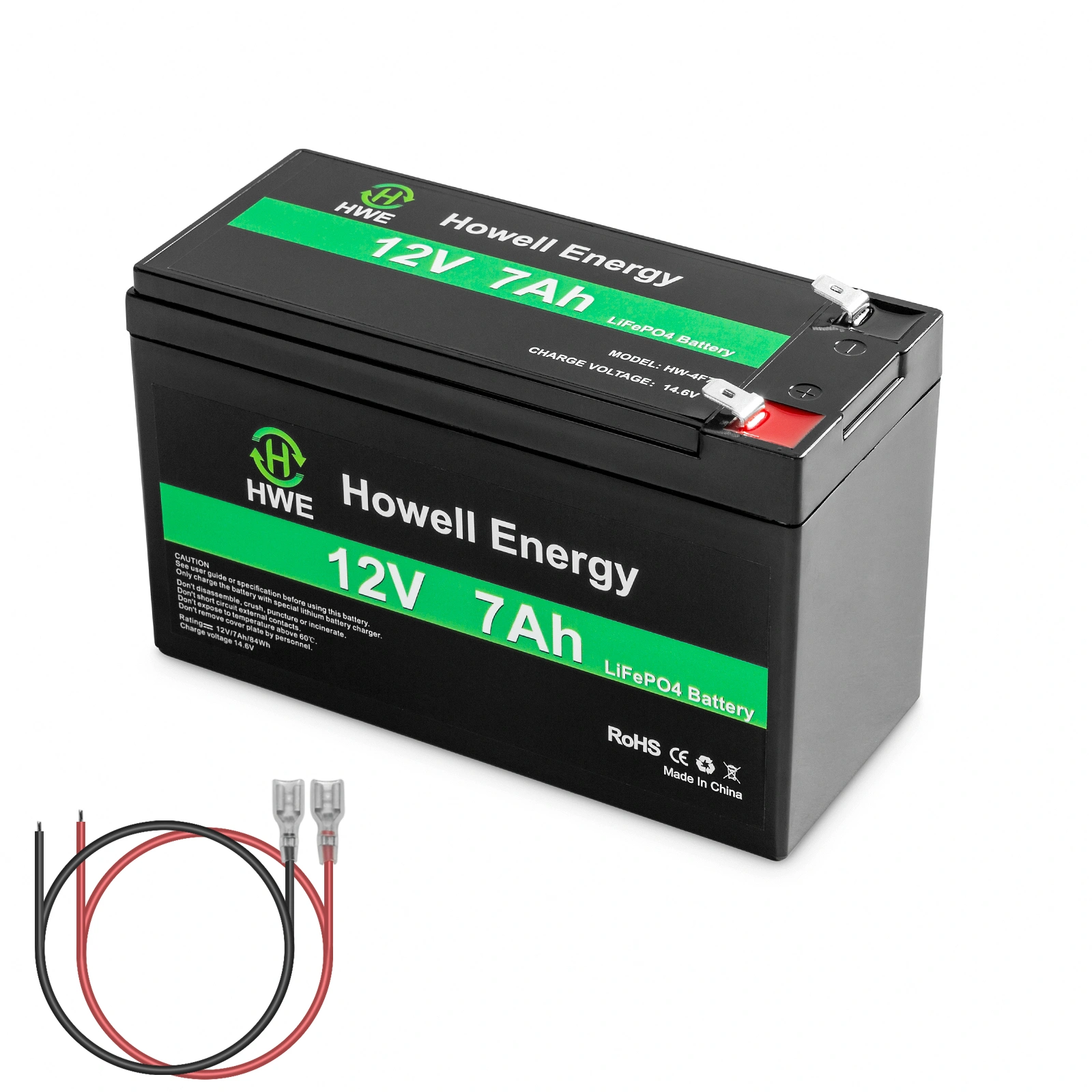 LiFePO4 battery pack 12V 7Ah manufacturer