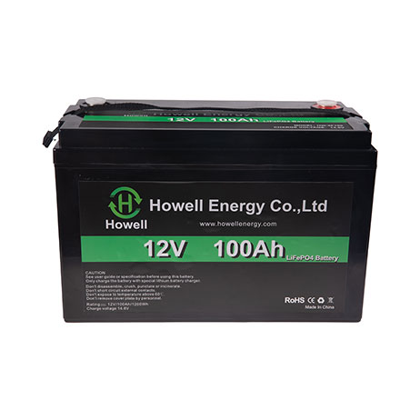 Lithium LiFePO4 battery pack 12V 100Ah manufacturer