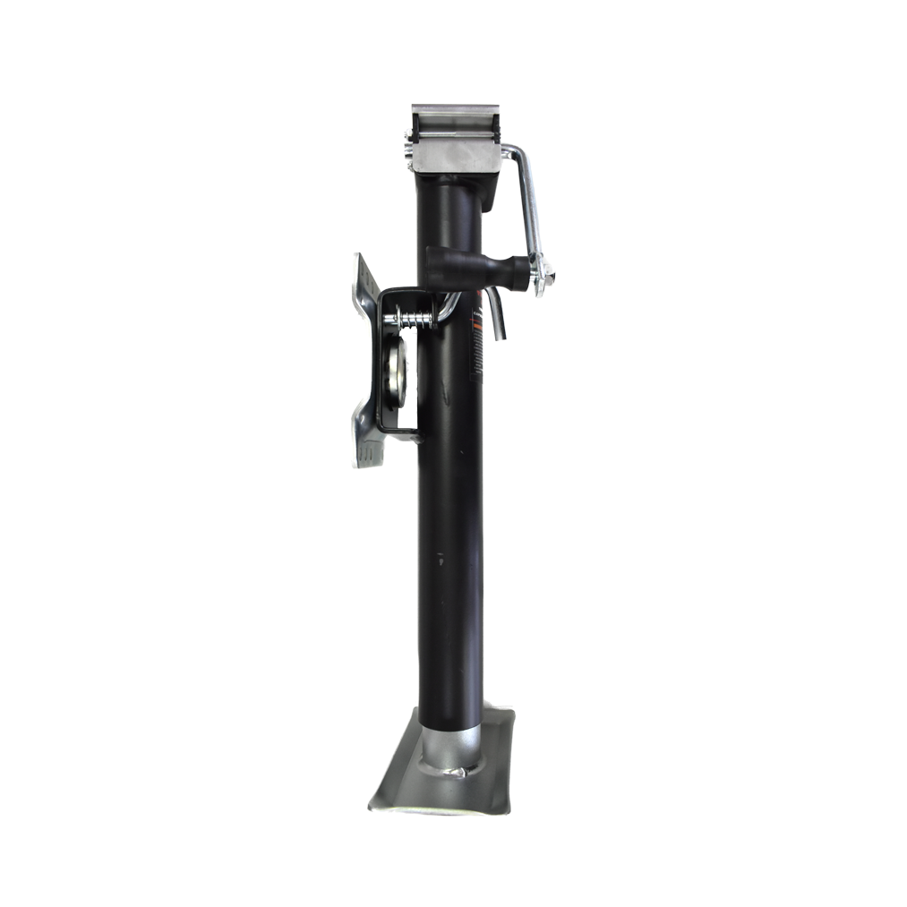 LF932-2015B sidewind handle and bracket mount trailer jack profile