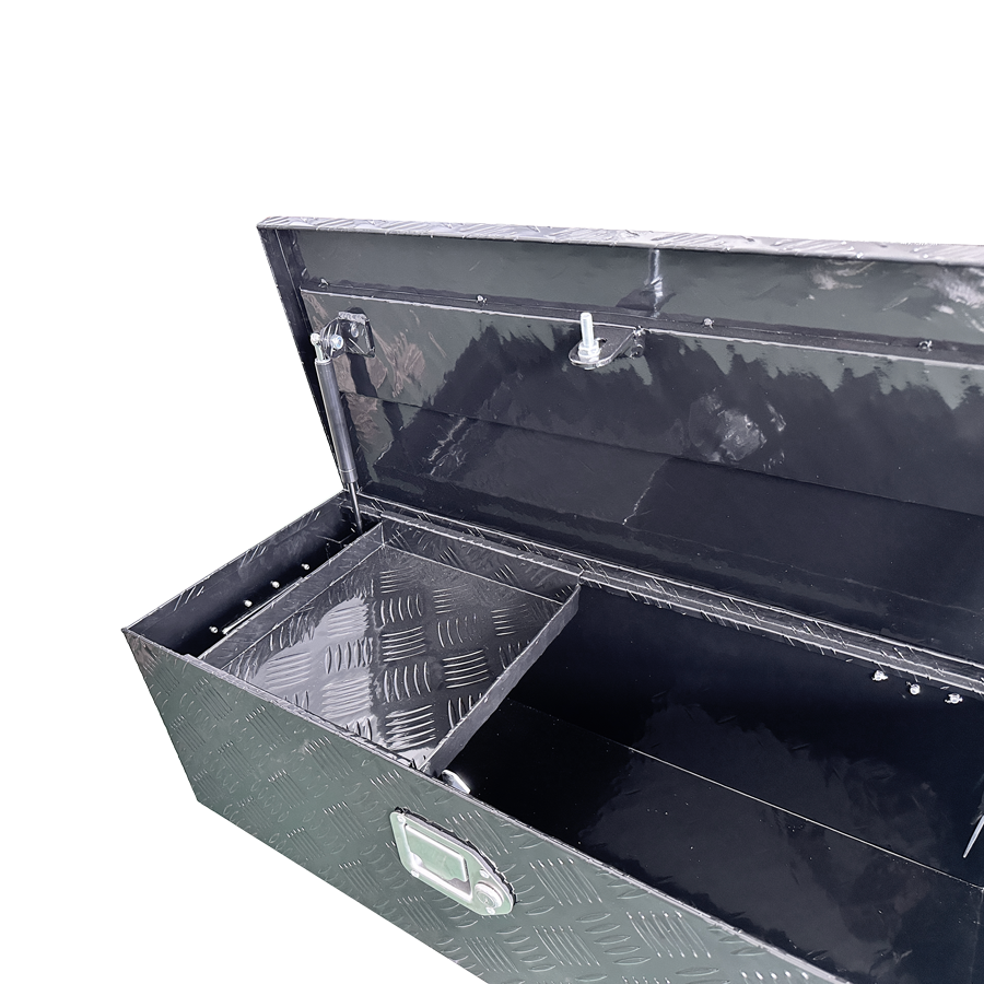 GDA012 truck chest tool box with recessed end handle for positioning