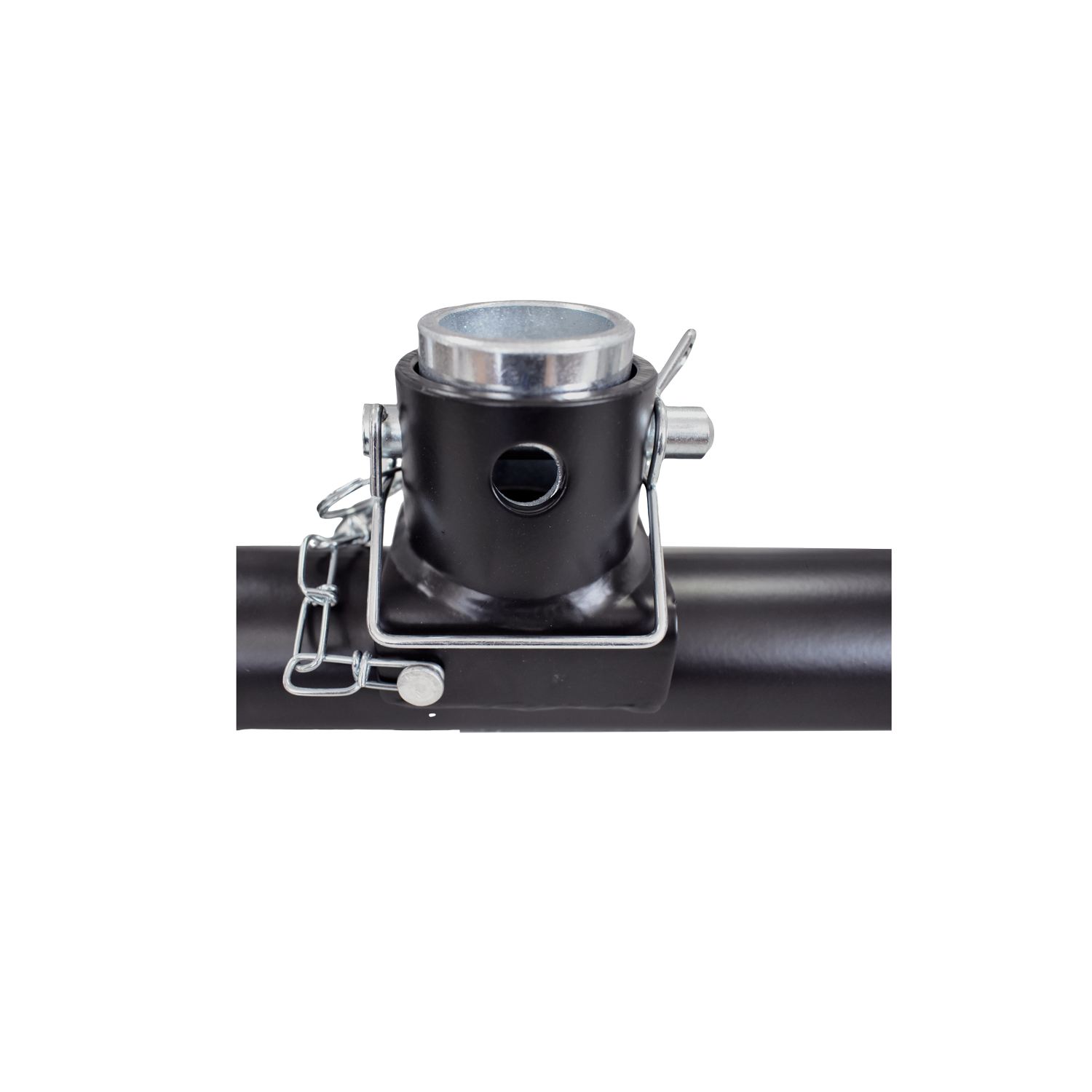 LF922-2015 black powder coated outer tube and zinc plated inner tube detail