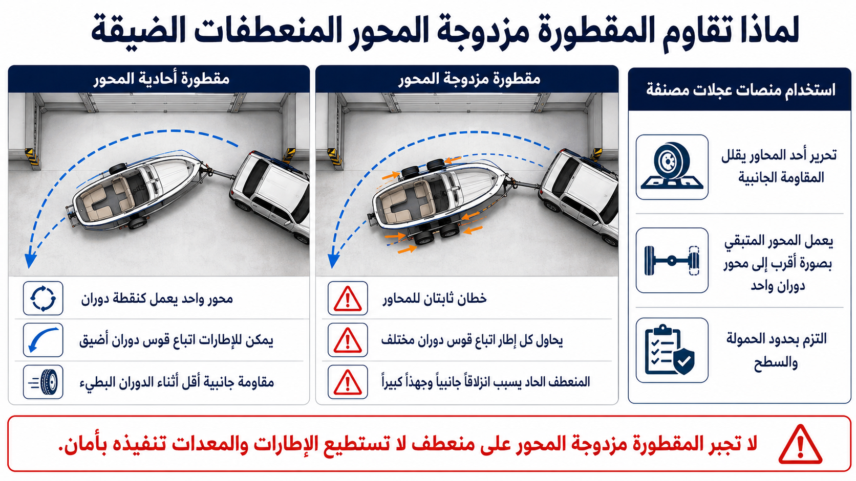 مقارنة عجلة الرافعة والعربة والمنصات ومحرك التحريك