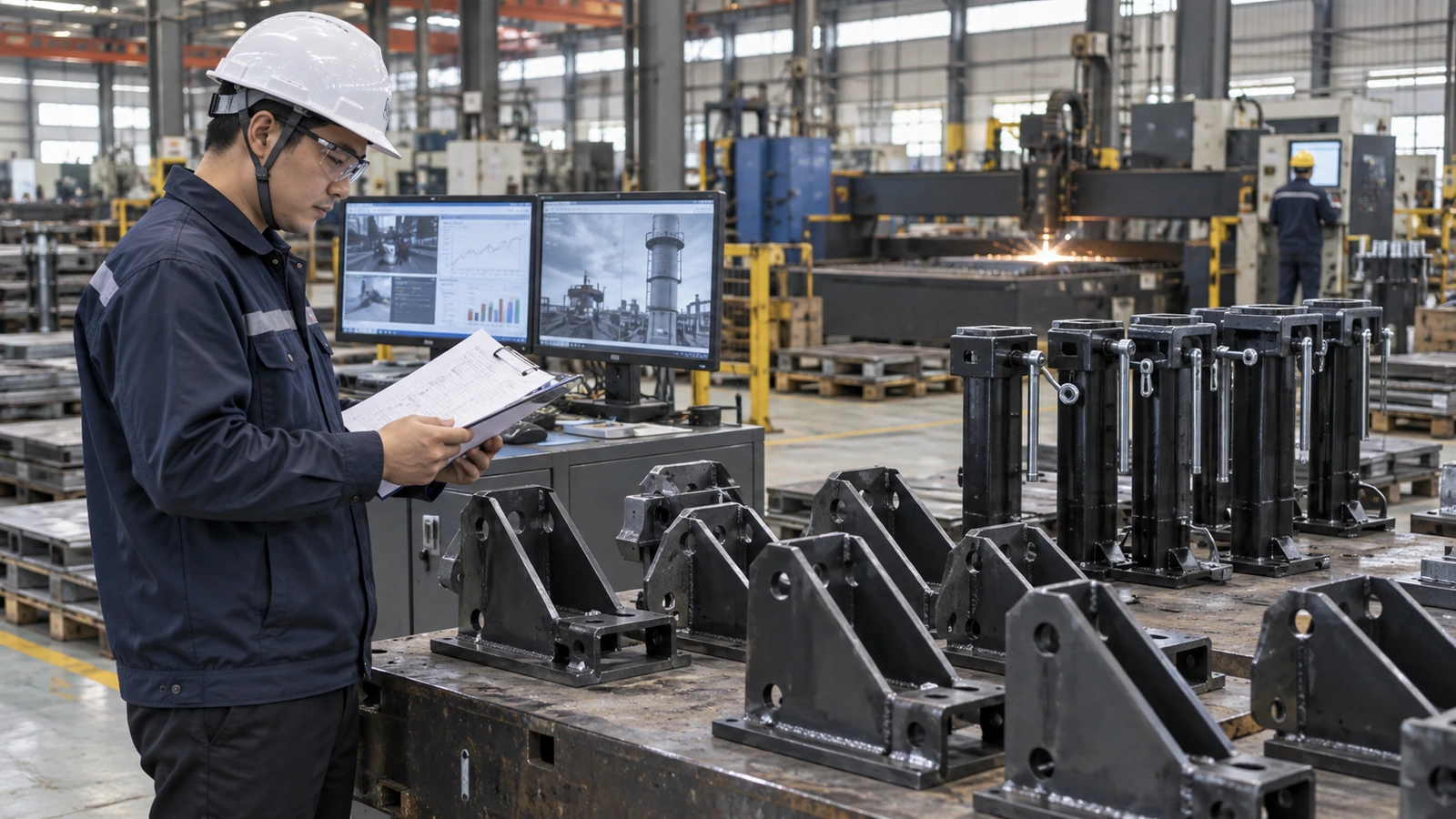 Fabricante de componentes de reboques fora da UE preparando dados de emissões CBAM