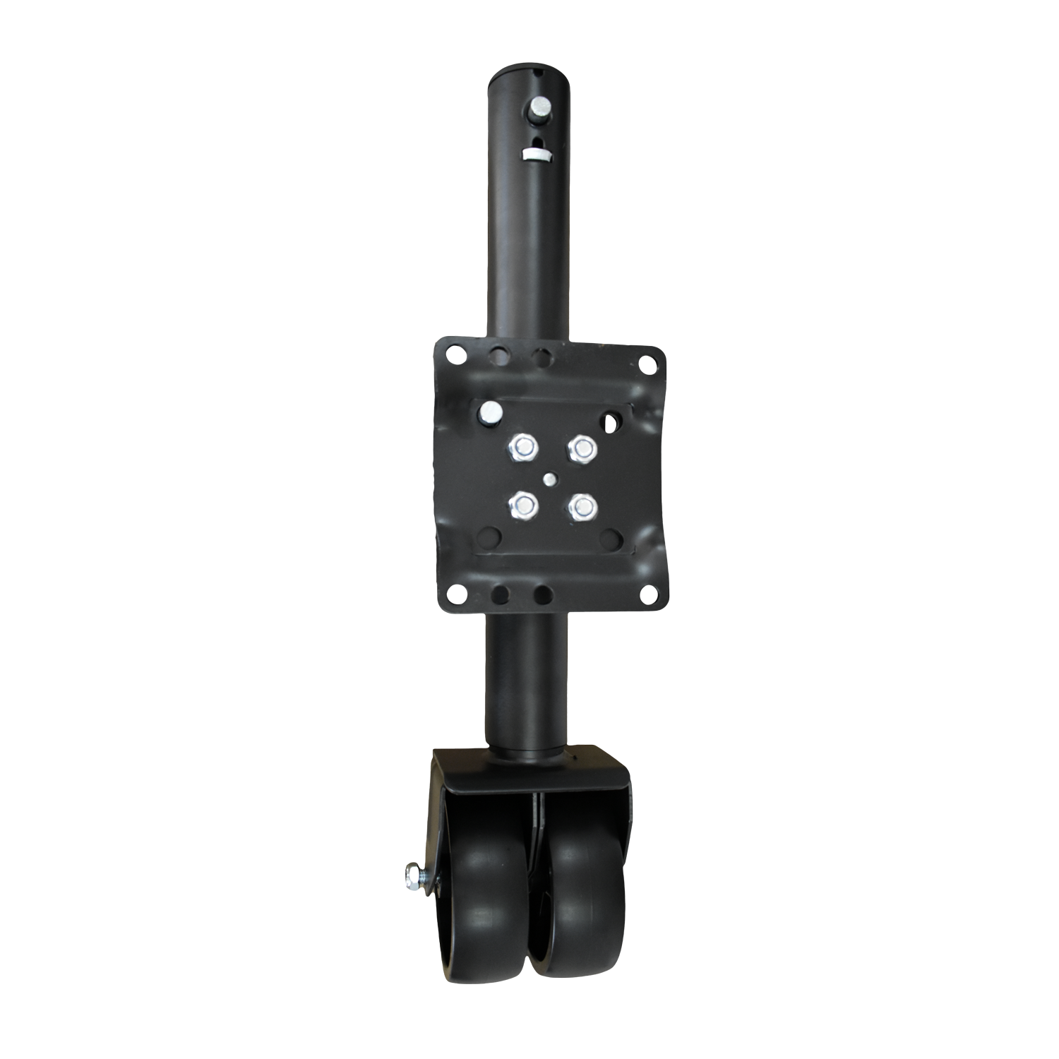 LF963-2012 sidewind handle and black powder coated tube detail