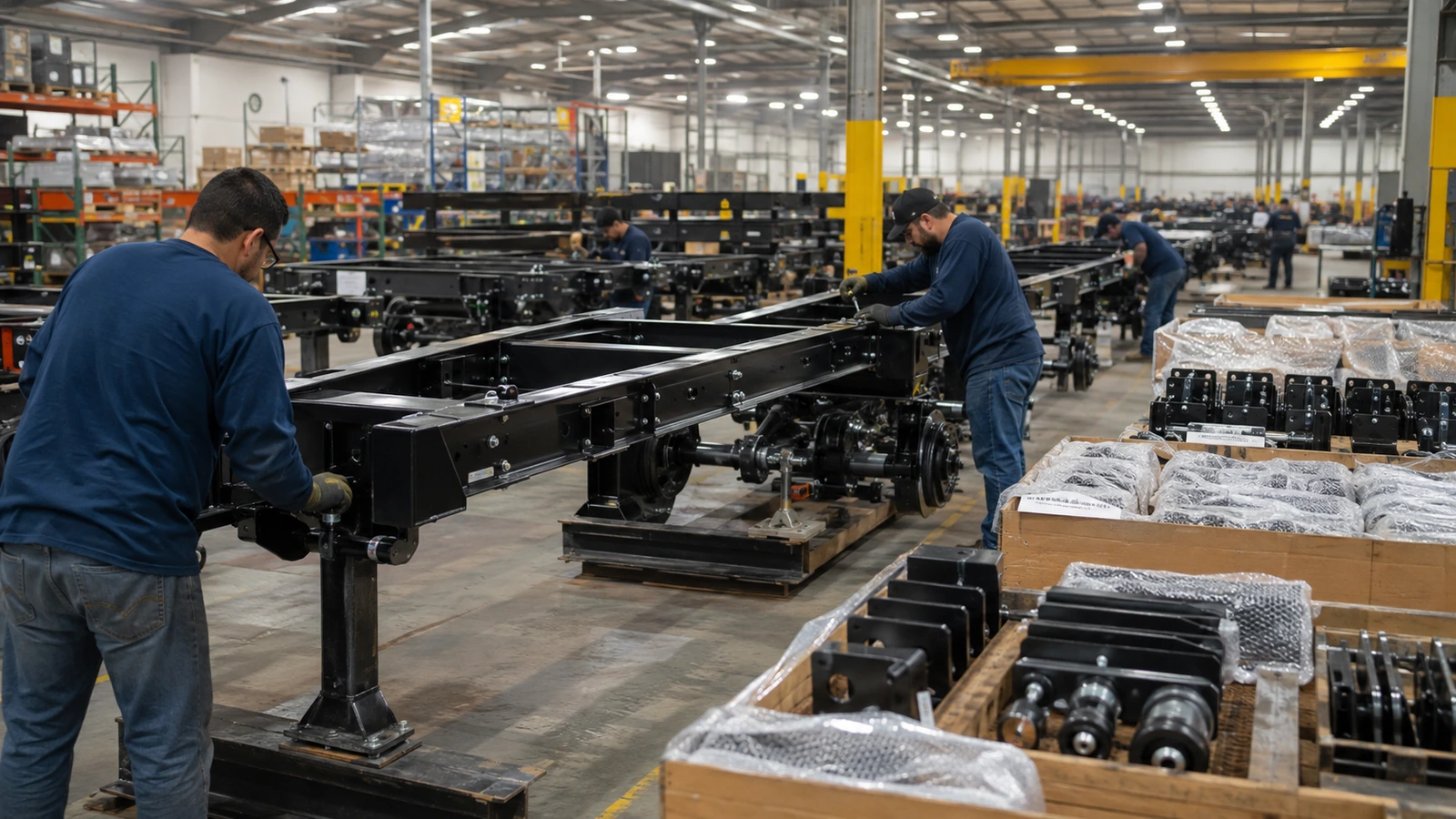 Fabricação de reboques no México e cadeia norte-americana de suprimentos sob o USMCA