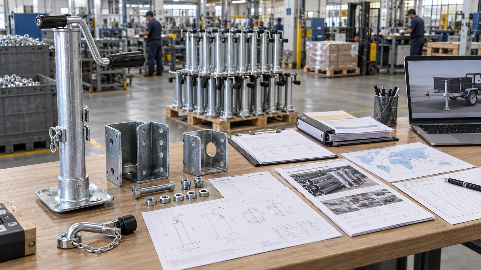 Traceable trailer component supplier documentation for OEM sourcing