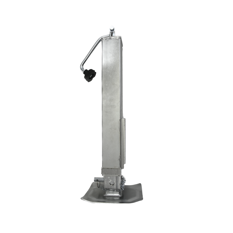 LF971B-701513 zinc plated three stage square trailer jack profile