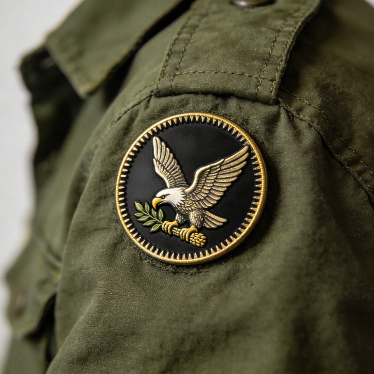 Heavy-duty badges for heavy coats