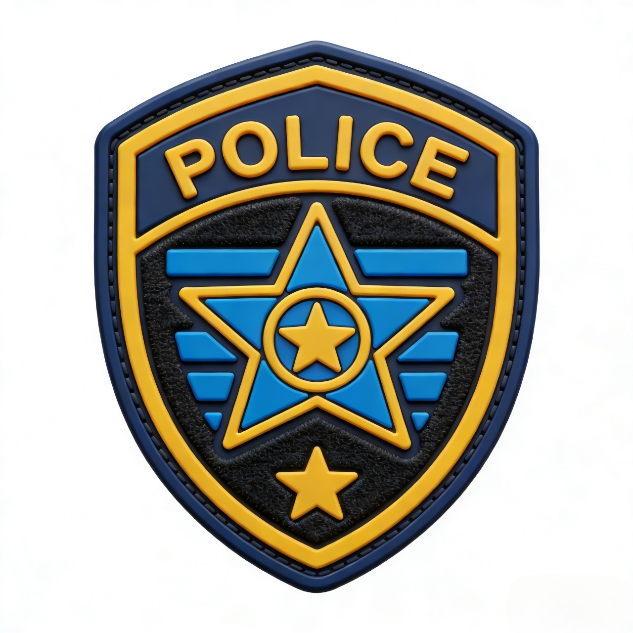  Rubber-Coated Velcro Patches