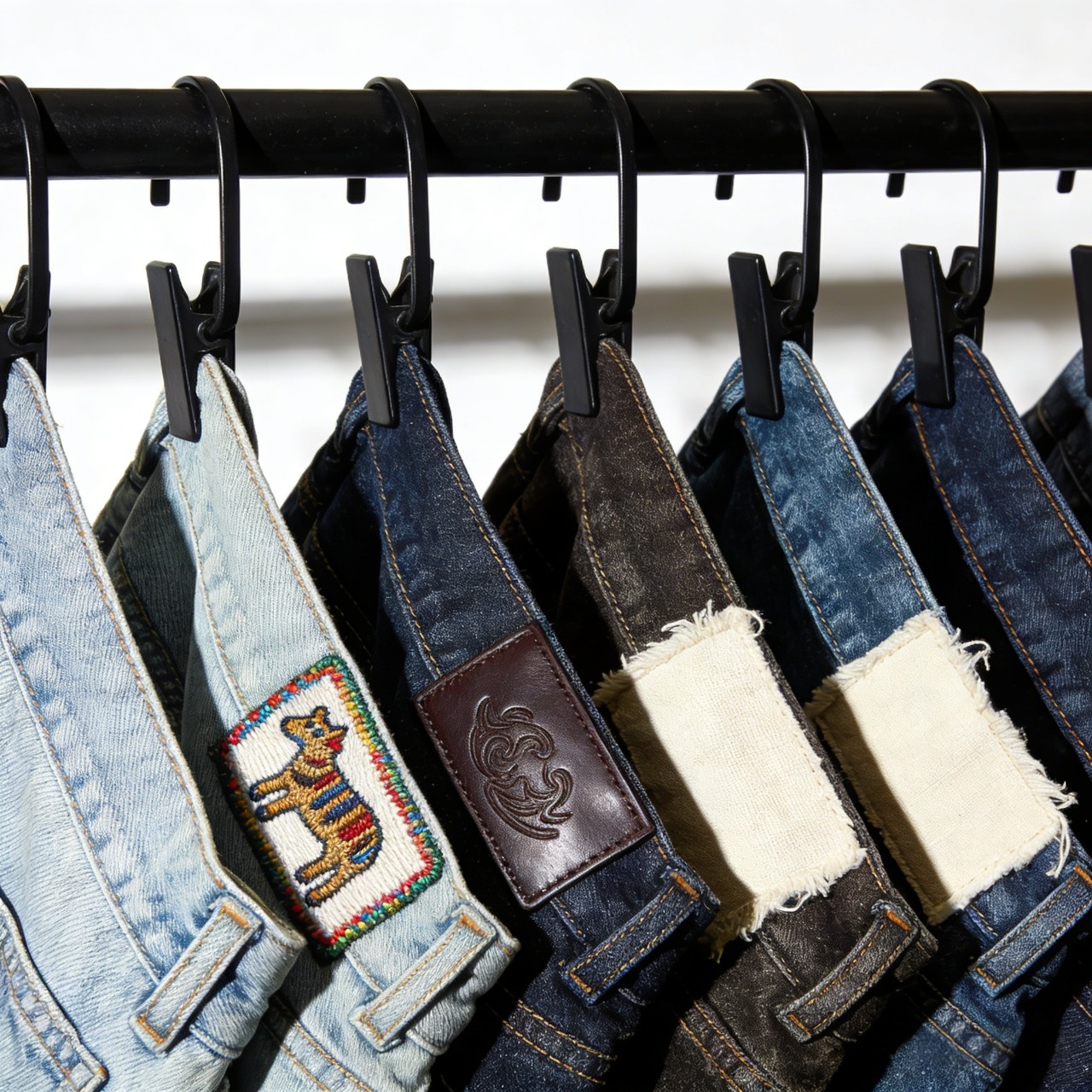 Versatility Across Denim Types & Patch Materials