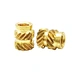 brass knurled nut