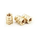 brass knurled nuts