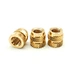 brass threaded inserts for plastic