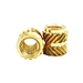 brass wood insert nut