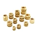Our brass thumb nuts offer a secure and adjustable grip. Their durable construction and elegant design make them a popular choice for a variety of industrial and decorative applications.