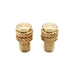 small brass screws