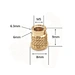 medium diamond knurl