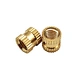 molded in threaded inserts