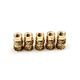 heat staking threaded inserts
