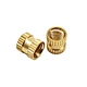 molded in threaded inserts