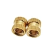 molded in threaded inserts