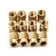 press in threaded inserts