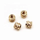knurled brass nut