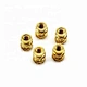 heat stake threaded inserts