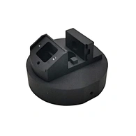 black anodized aluminum