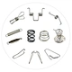 High-strength industrial compression springs for heavy-duty machinery and automation. Custom-engineered for reliability and long service life. Request a quote now.
