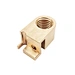 Precision brass component machining: CNC fabrication for custom industrial parts.