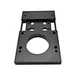 black anodized aluminum part