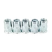 Get durable M6 insert nuts for strong threads in wood & metal. Zinc alloy, corrosion-resistant, easy press-in installation. Bulk stock available. Order now.
