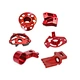 CNC steel parts hardware pairs with anodized aluminum shock towers. Weatherproof bonding for rust-free performance decade after decade.