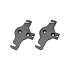 ISO-certified black powder coat texture guarantees 50-100μm profile depth (ISO 8503), C4 corrosion resistance (ISO 12944), and slip-resistant finishes for industrial/architectural steel.