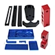 Durable powder coat paint black finishes resist corrosion, scratches, and UV fade for automotive, furniture, and industrial metal components with 60-120μm thickness.
