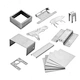 Transform your designs into reality with our high-quality aluminum sheet metal, offering lightweight durability, versatility, and a sleek finish for a wide range of applications.