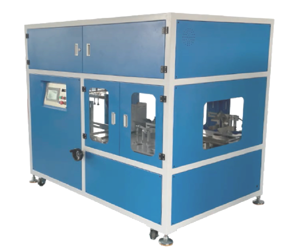 Package corrugated box forming machine