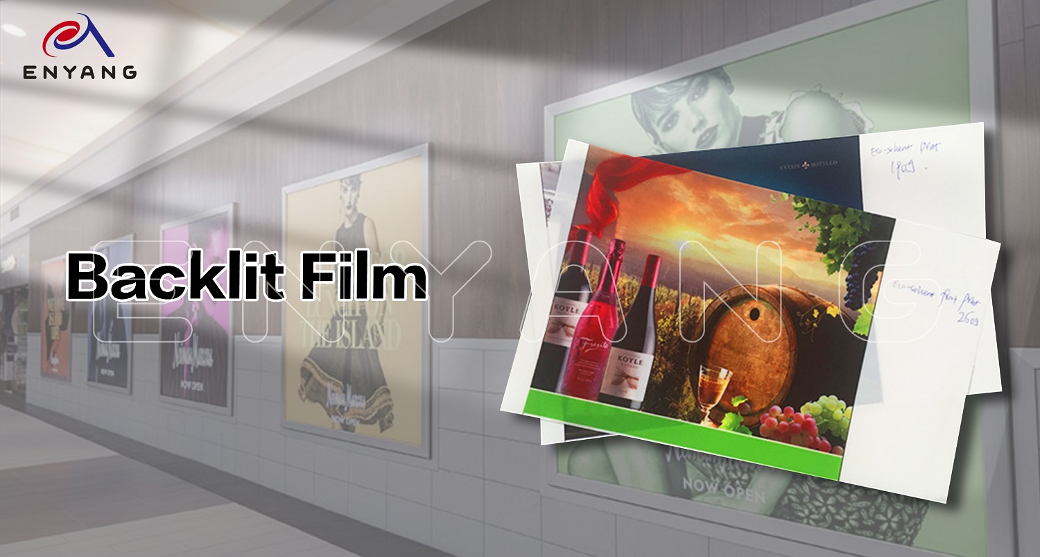 Backlit film printing
