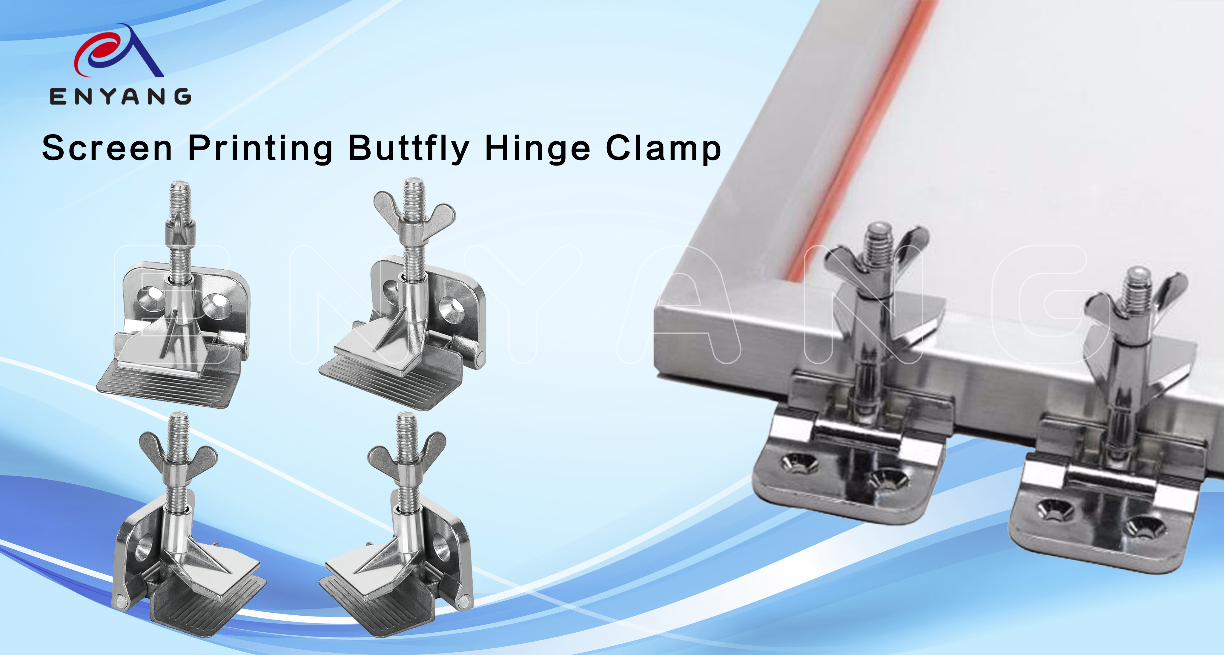 Hinge Clamp , Screen printing hinge clamps , Hinge Clamps Supplier Enyang