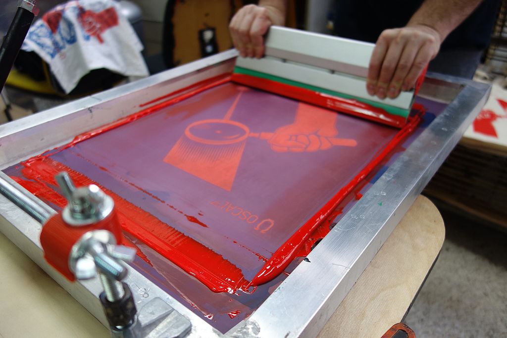 screen printing ink for polyester mesh