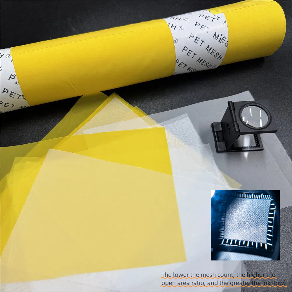 silk screen printing mesh count