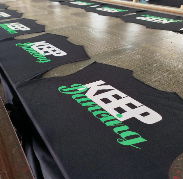 t shirt batch screen printing