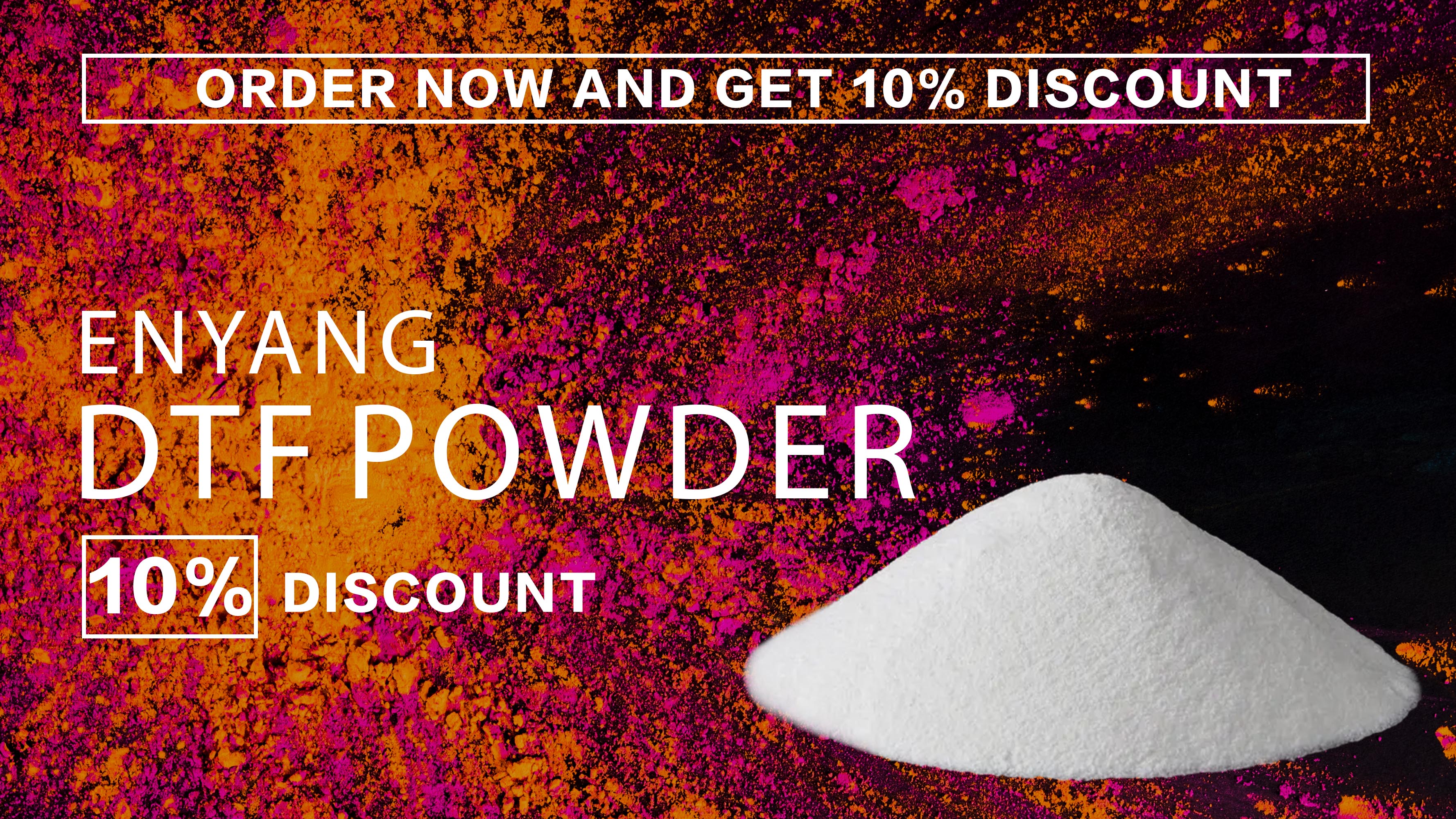 photo of dtf powder