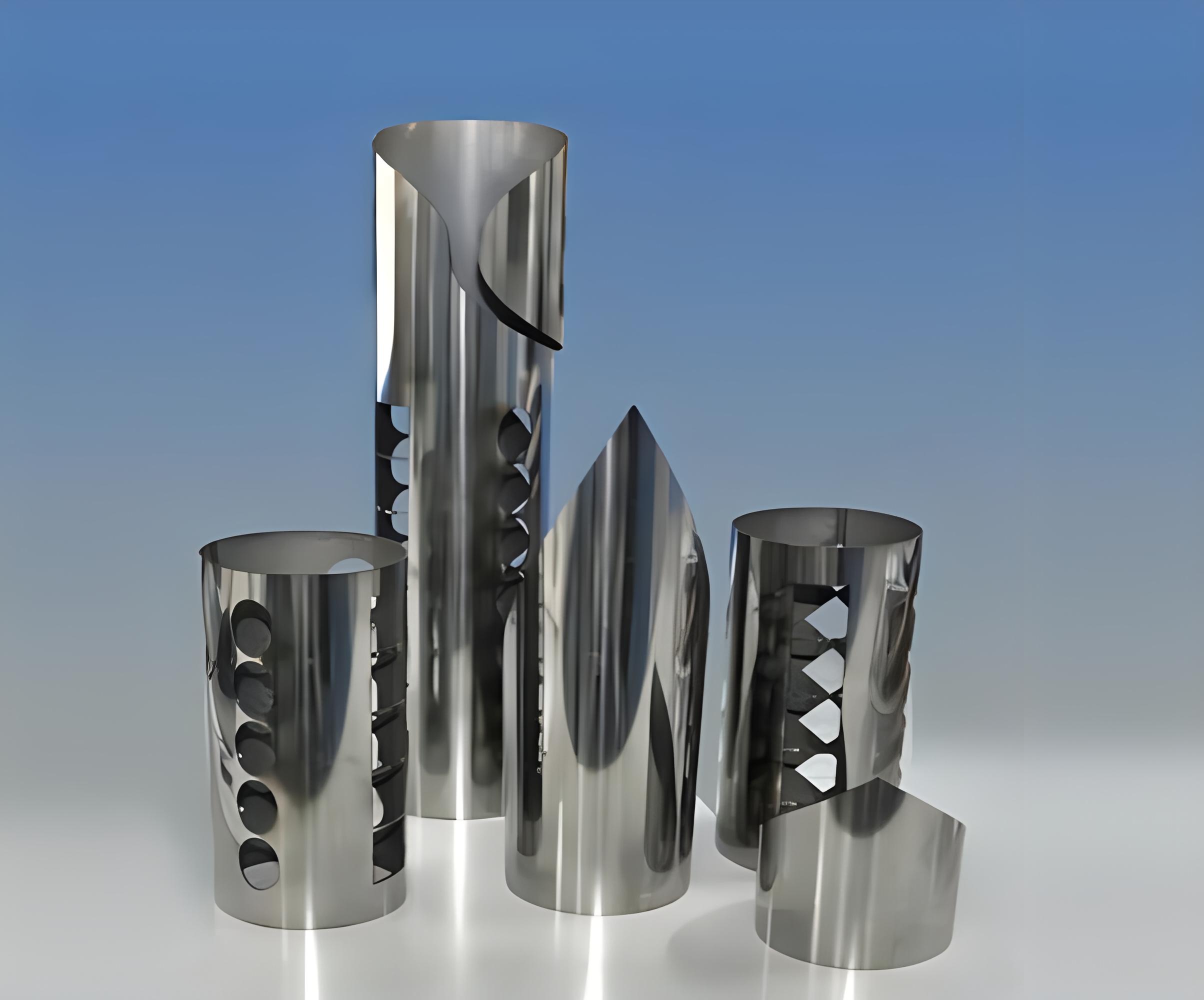 Stainless steel tube laser cutting