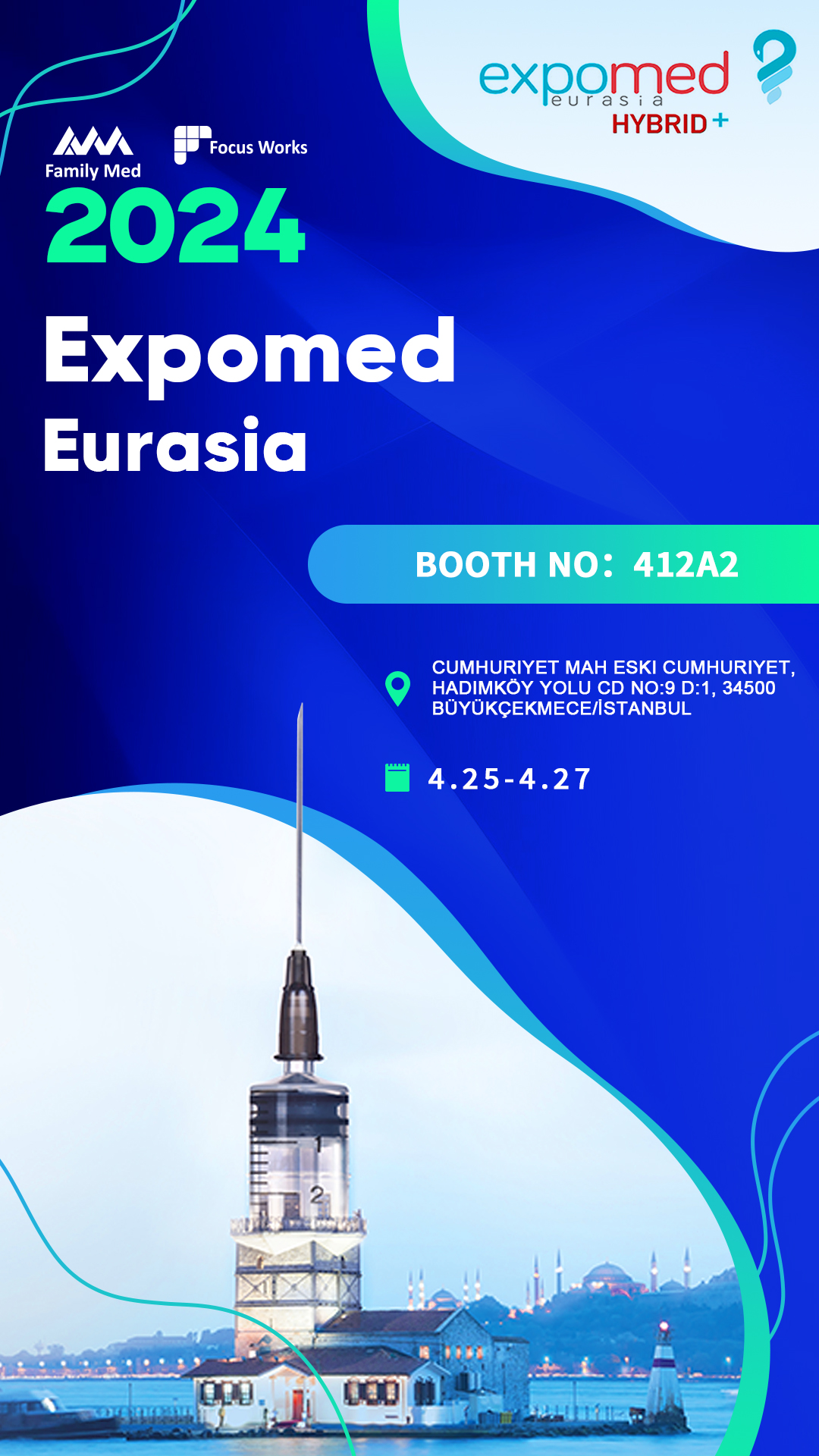 to our booth in Expomed Eurasia 2024 focusworksmachine