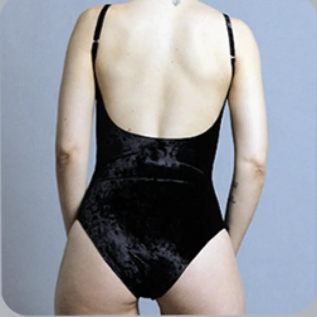 velvet bodysuit
