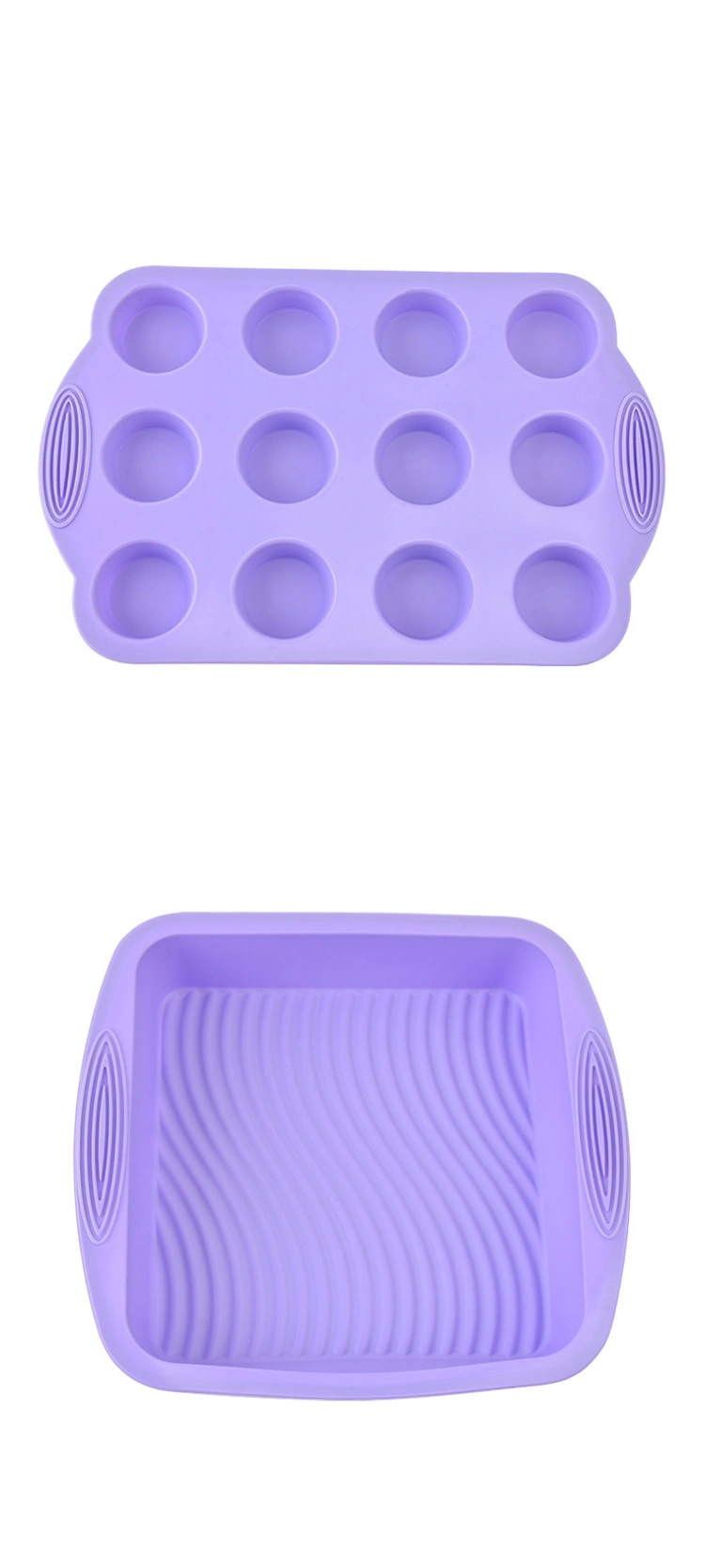 Custom Food Grade Square Silicone Cake Pan home gadgets Silicone baking round mould mousse silicone cake molds
